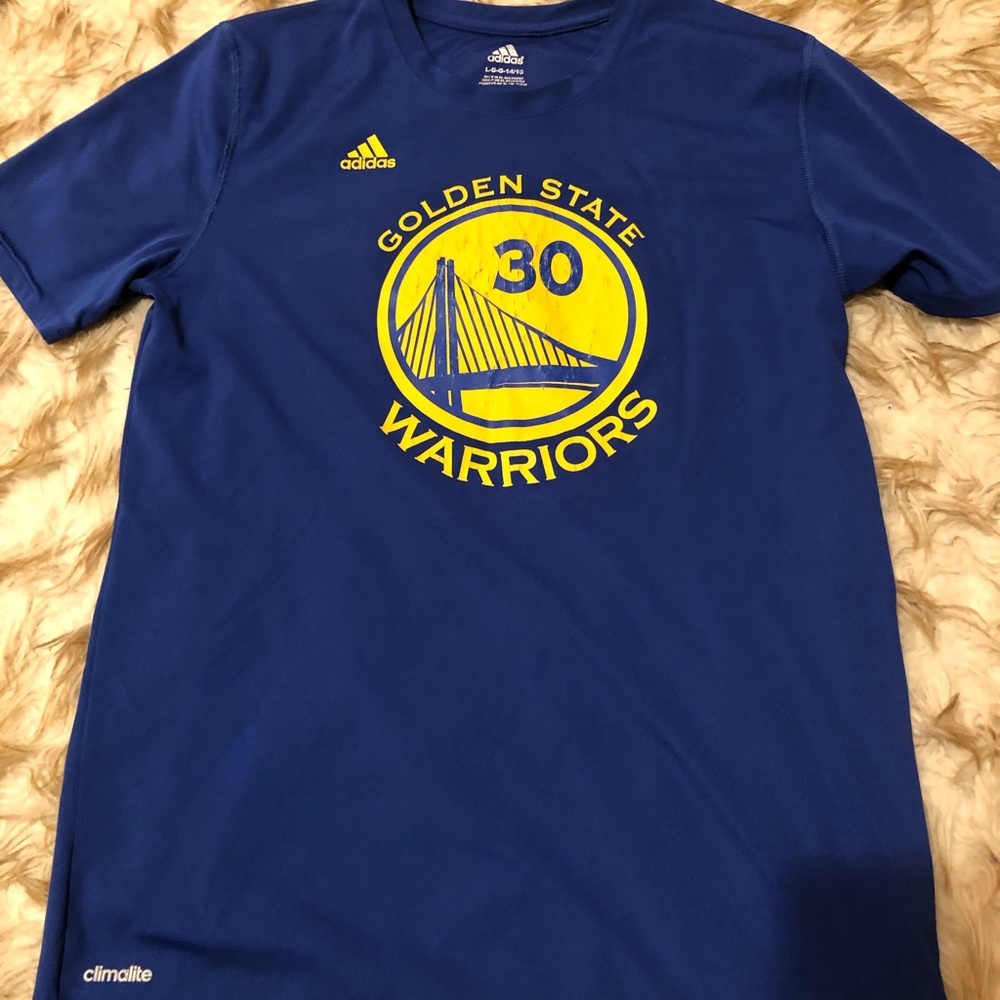 Adidas Golden State warriors dry fit tee